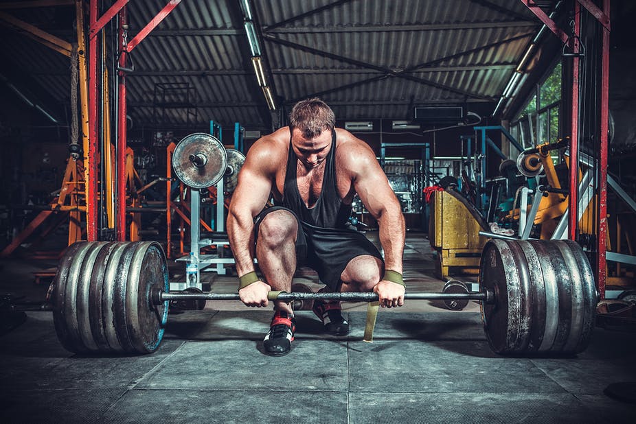 power-lifter on Anabolic Steroids